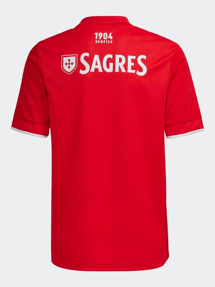adidas Red Benfica 21/22 Home Jersey - Image 1 of 1