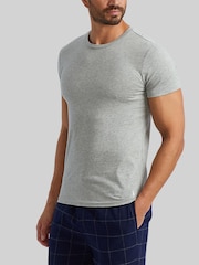 Polo Ralph Lauren Grey Slim 100% Cotton T-Shirts 3 Pack - Image 4 of 6