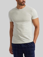 Polo Ralph Lauren Grey Slim 100% Cotton T-Shirts 3 Pack - Image 5 of 6