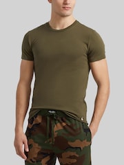 Grün - Polo Ralph Lauren – T-Shirts in schmaler Passform aus 100 % Baumwolle im 3er-Pack - Bild 3 von 6
