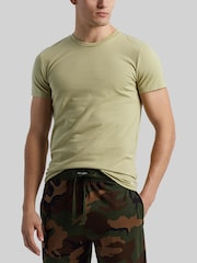 Grün - Polo Ralph Lauren – T-Shirts in schmaler Passform aus 100 % Baumwolle im 3er-Pack - Bild 4 von 6