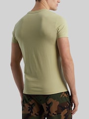 Grün - Polo Ralph Lauren – T-Shirts in schmaler Passform aus 100 % Baumwolle im 3er-Pack - Bild 5 von 6