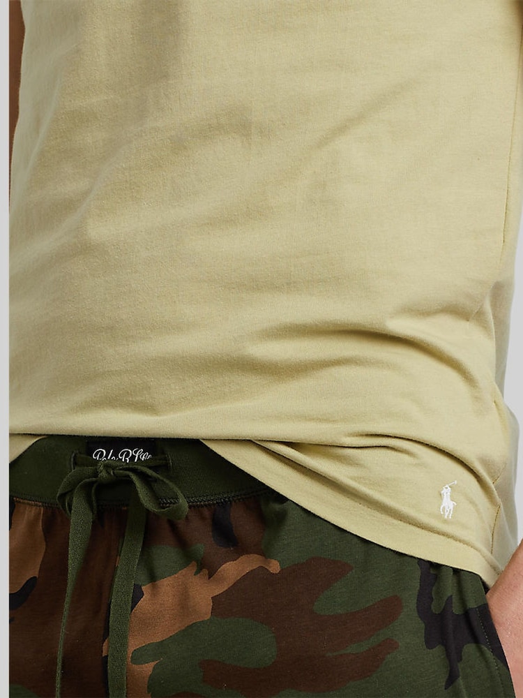 Grün - Polo Ralph Lauren – T-Shirts in schmaler Passform aus 100 % Baumwolle im 3er-Pack - Bild 6 von 6