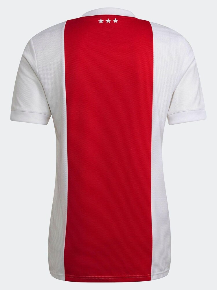 adidas White Ajax Amsterdam 21/22 Home Jersey Top - Image 7 of 7