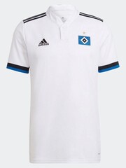 adidas White Hamburger SV 21/22 Home Jersey - Image 6 of 7