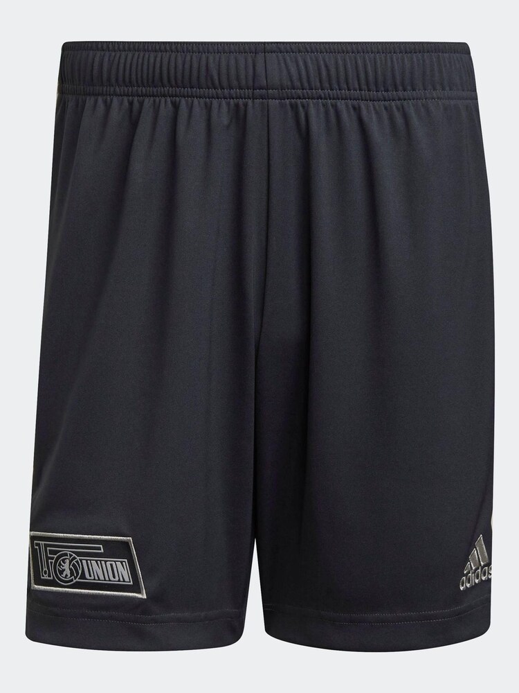 adidas Grey 1. FC Union Berlin 21/22 Away Shorts - Image 5 of 5
