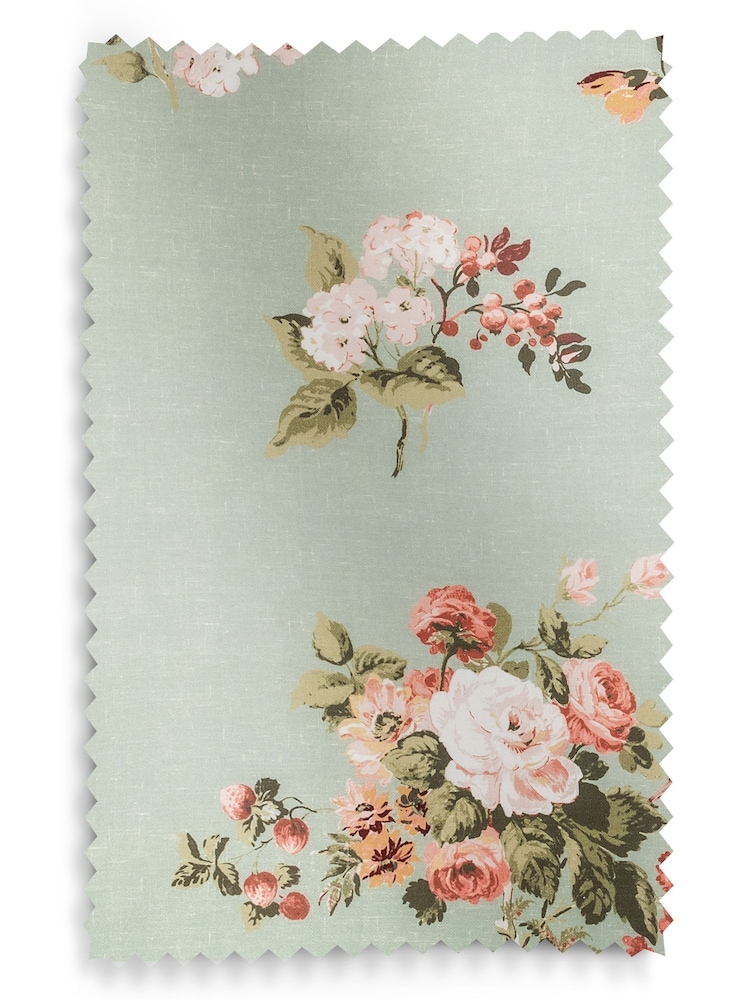 Laura Ashley Sage Green Rosemore Made To Measure Roman Blind - Image 7 of 7