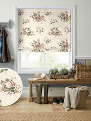 Laura Ashley Natural Rosemore Made To Measure Roman Blind - Image 1 of 6