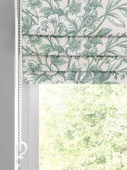 Laura Ashley Sage Green Picardie Made To Measure Roman Blind - Image 2 of 7