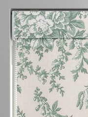Laura Ashley Sage Green Picardie Made To Measure Roman Blind - Image 3 of 7