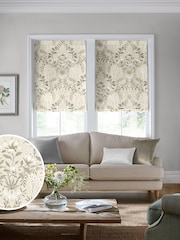 Laura Ashley Natural Parterre Made To Measure Roman Blind - Image 5 of 6