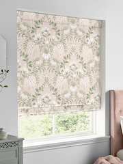 Laura Ashley Blush Pink Parterre Made To Measure Roman Blind - Image 1 of 7