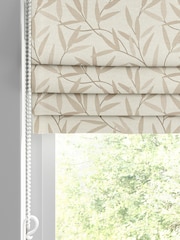 Laura Ashley Natural Willow Leaf Made To Measure Roman Blind - Image 2 of 7