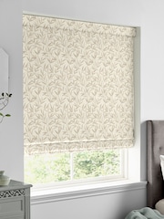 Laura Ashley Natural Willow Leaf Made To Measure Roman Blind - Image 6 of 7