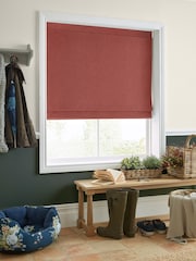Laura Ashley Red Swanson Made To Measure Roman Blind - Image 6 of 7