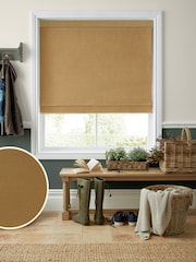 Laura Ashley Orange Swanson Made To Measure Roman Blind - Image 1 of 7