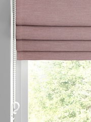 Laura Ashley Purple Swanson Made To Measure Roman Blind - Image 2 of 7