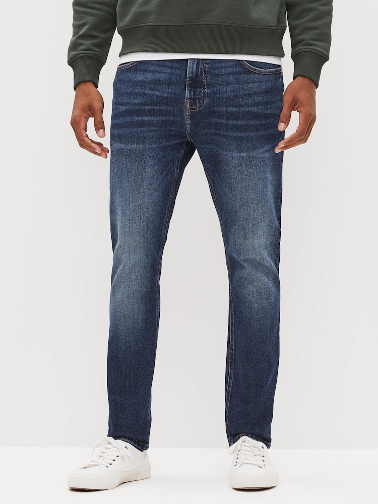 Blue Skinny Vintage Stretch Authentic Jeans - Image 1 of 4