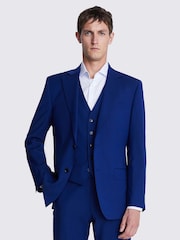 MOSS Tailored Fit Koninklijk Blauw Colbert - Image 1 of 9