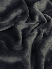 furn. Grey Harlow Throw - Image 2 of 3