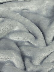 furn. Grey Harlow Throw - Image 2 of 3
