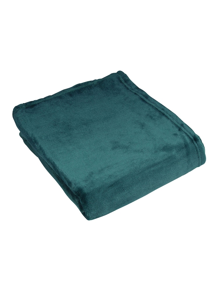 furn. Blue Harlow Throw - Image 3 of 3