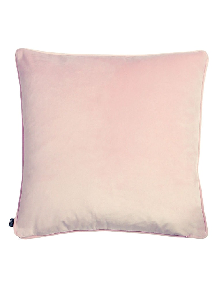 Prestigious Textiles Candyfloss Pink Secret Garden Floral Feather Filled 100% Cotton Cushion - Image 2 of 5