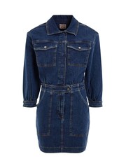 Robe courte en jean Guess Eliza bleue - Image 4 of 5