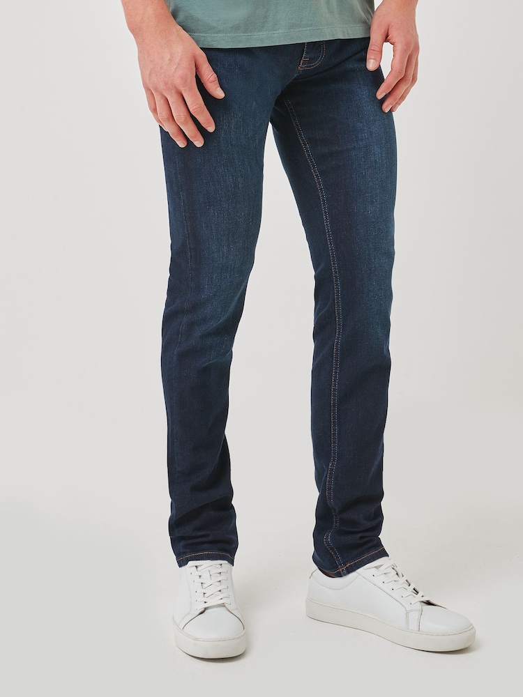 BOSS Blue Delaware Slim Fit Jeans - Image 1 of 5