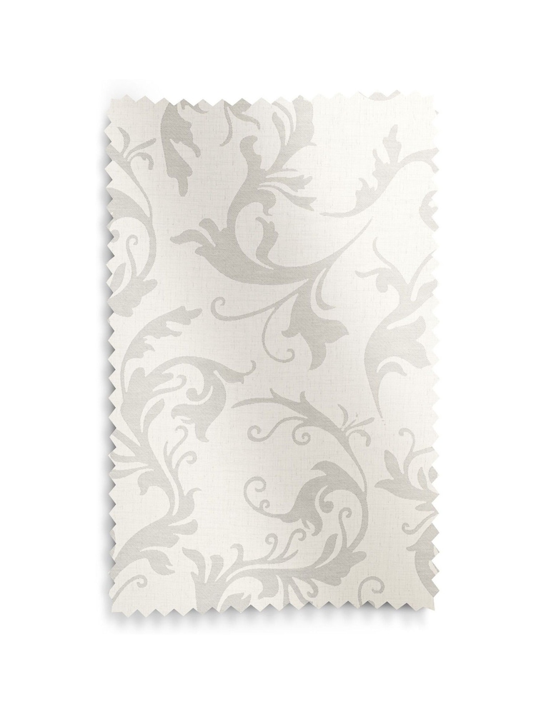 White Vintage Voile Slot Top Unlined Sheer Panel Curtain - Image 6 of 6 White Vintage Voile Slot Top Unlined Sheer Panel Curtain - Image 6 of 6