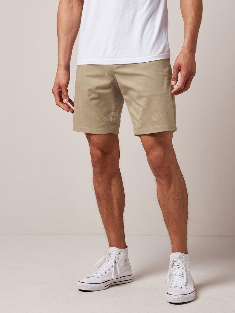 Braun - Straight Fit - Stretch-Chinoshorts - Bild 1 von 5 Braun - Straight Fit - Stretch-Chinoshorts - Bild 1 von 5