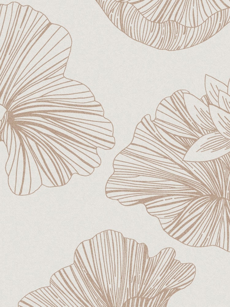 Graham & Brown Cream Lotus Floral 10M Wallpaper - Image 3 of 3