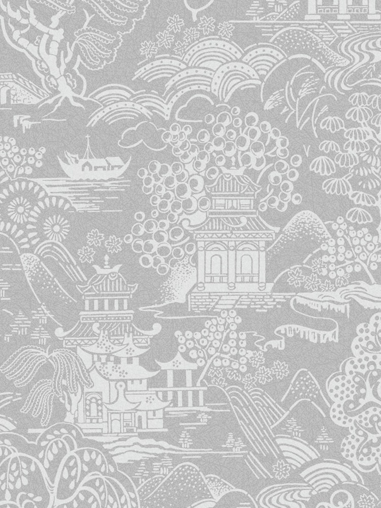 Graham & Brown Grey Basuto 10M Wallpaper - Image 3 of 3