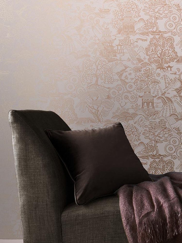 Graham & Brown Pink Basuto 10M Wallpaper - Image 1 of 3 Graham & Brown Pink Basuto 10M Wallpaper - Image 1 of 3
