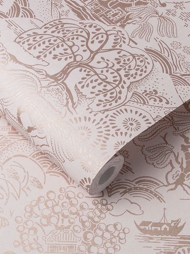 Graham & Brown Pink Basuto 10M Wallpaper - Image 2 of 3
