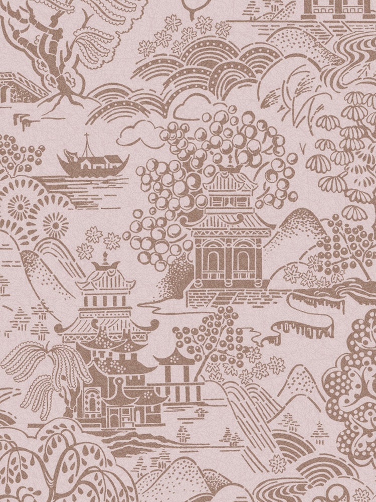 Graham & Brown Pink Basuto 10M Wallpaper - Image 3 of 3