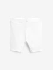 White Cycle Shorts (3-16yrs) - Image 1 of 3