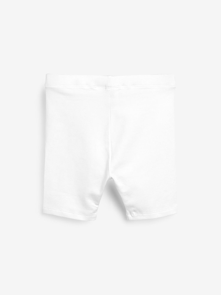 White Cycle Shorts (3-16yrs) - Image 2 of 3