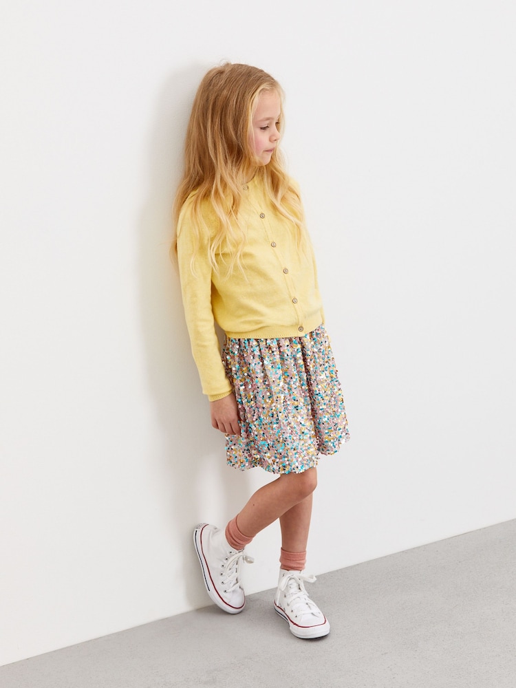 Pink and Blue Sequin Sparkle Skirt (3-16yrs) - Image 2 of 6
