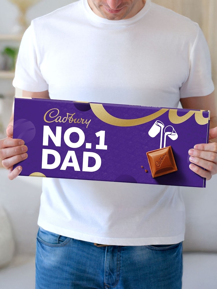 Cadbury No. 1 Dad Chocolate Dairy Milk Giant Bar - Image 1 of 3