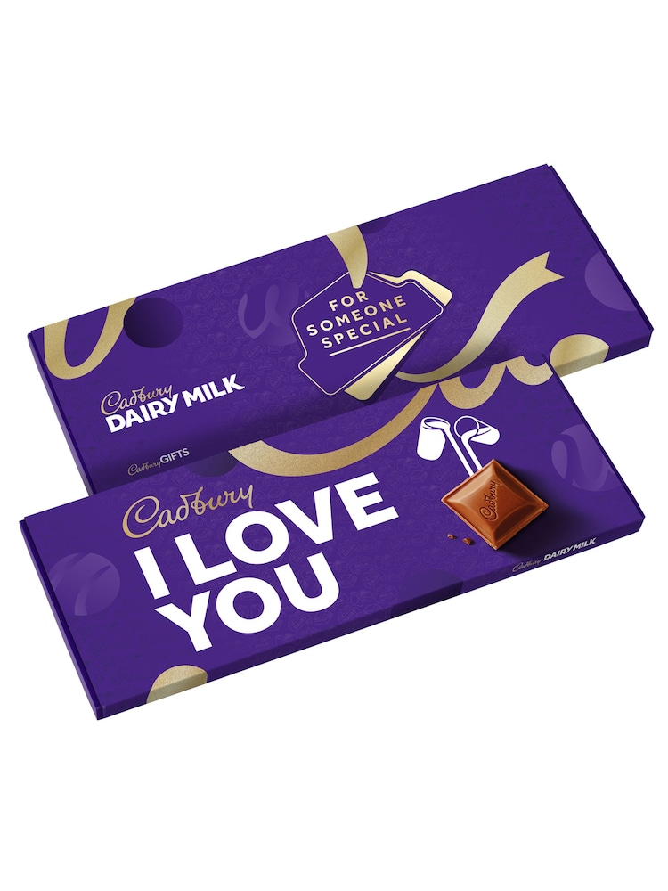 Cadbury I Love You Dairy Milk Giant Chocolate Bar 850g - Image 1 of 1