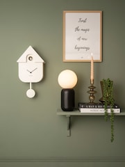 Karlsson White Cuckoo Alarm Clock - Image 1 of 4