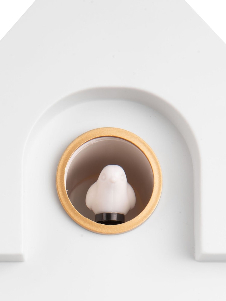 Karlsson White Cuckoo Alarm Clock - Image 4 of 4 Karlsson White Cuckoo Alarm Clock - Image 4 of 4