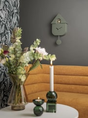 Karlsson Green Cuckoo Alarm Clock - Image 4 of 4