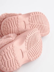 Pink Character Warm Lined Clog Slippers - Image 4 of 4