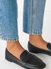 Black Regular/Wide Fit Forever Comfort® Slim Sole Loafers - Image 2 of 6
