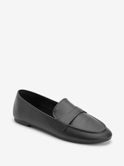 Black Regular/Wide Fit Forever Comfort® Slim Sole Loafers - Image 4 of 6