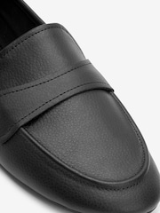 Black Regular/Wide Fit Forever Comfort® Slim Sole Loafers - Image 6 of 6