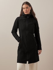 Ilse Jacobsen Waterproof Slim Fit Long Softshell Raincoat - Image 1 of 7