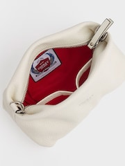 OSPREY LONDON The Carina Shrug Italian Leather Midnight Pearl Midnight Handbag - Image 4 of 6